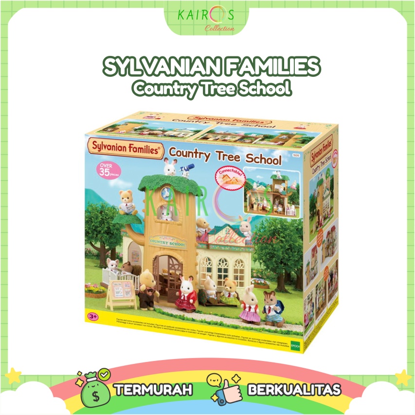 Rumah Sekolah Sylvanian Families Country Tree School Epoch 5105