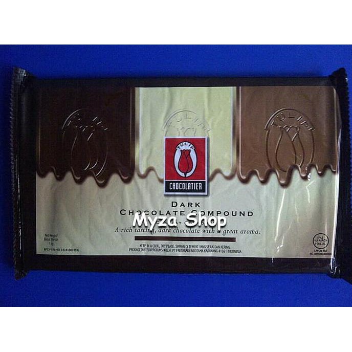 

31.87-Kue- Tulip Dark Chocolate Compound /Cokelat Compound (Cokelat Hitam Compo -Terlengkap-