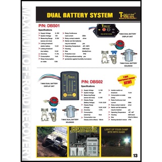 Jual T-Max Dual Battery System Untuk Pengisian Dari Aki Satu Ke Aki