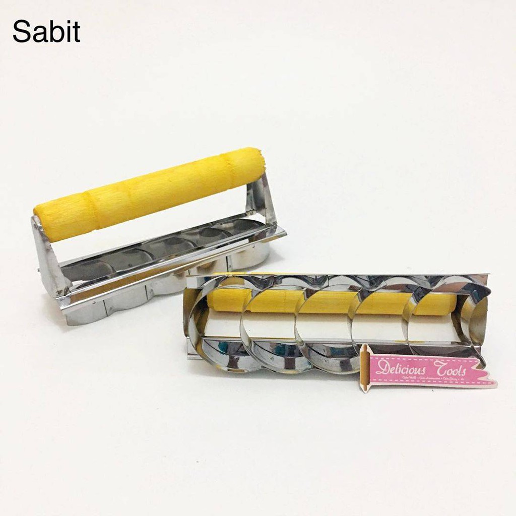 Cetakan bangkit Sabit cetakan kukis kue kering baking