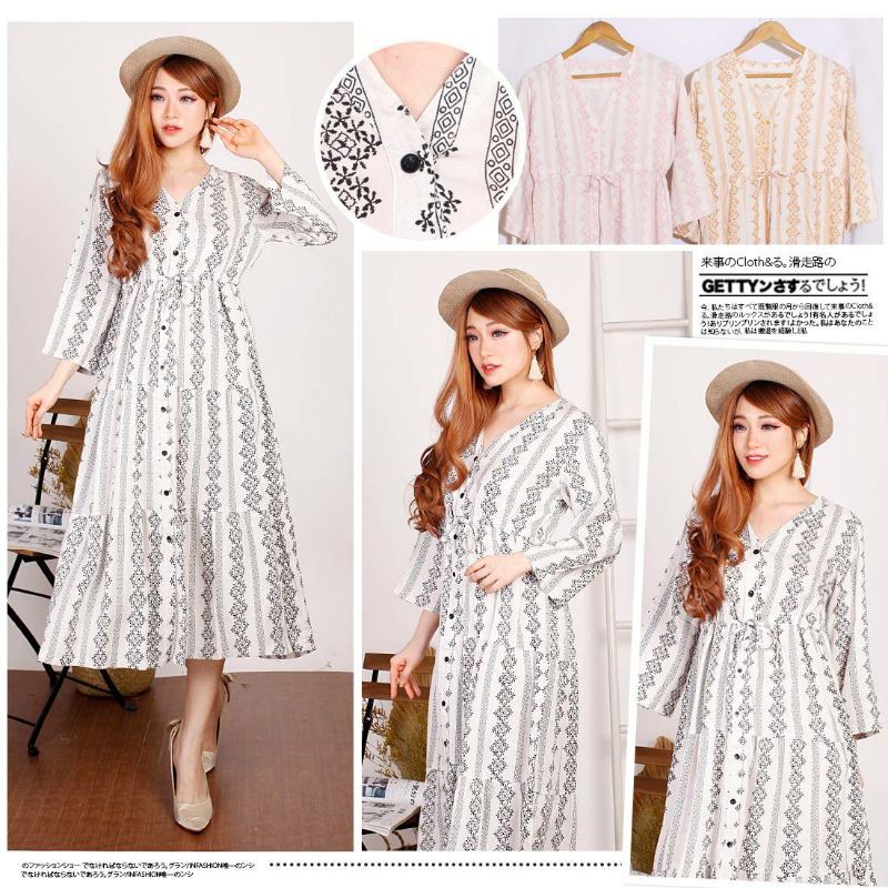 LONG TUNIK TRIBAL ETNIK