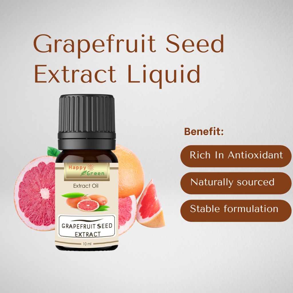 Happy Green Grapefruit Seed Extract - Ekstrak Biji Jeruk Grapefruit