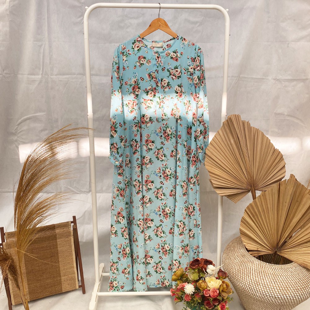 LYRA VIRNA SYARI DRESS MOTIF PRELOVED