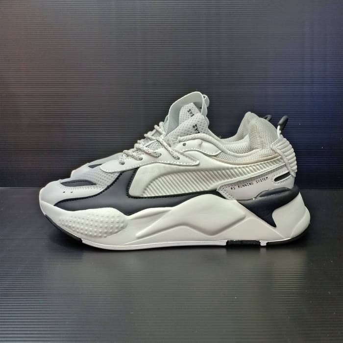 puma rs black white