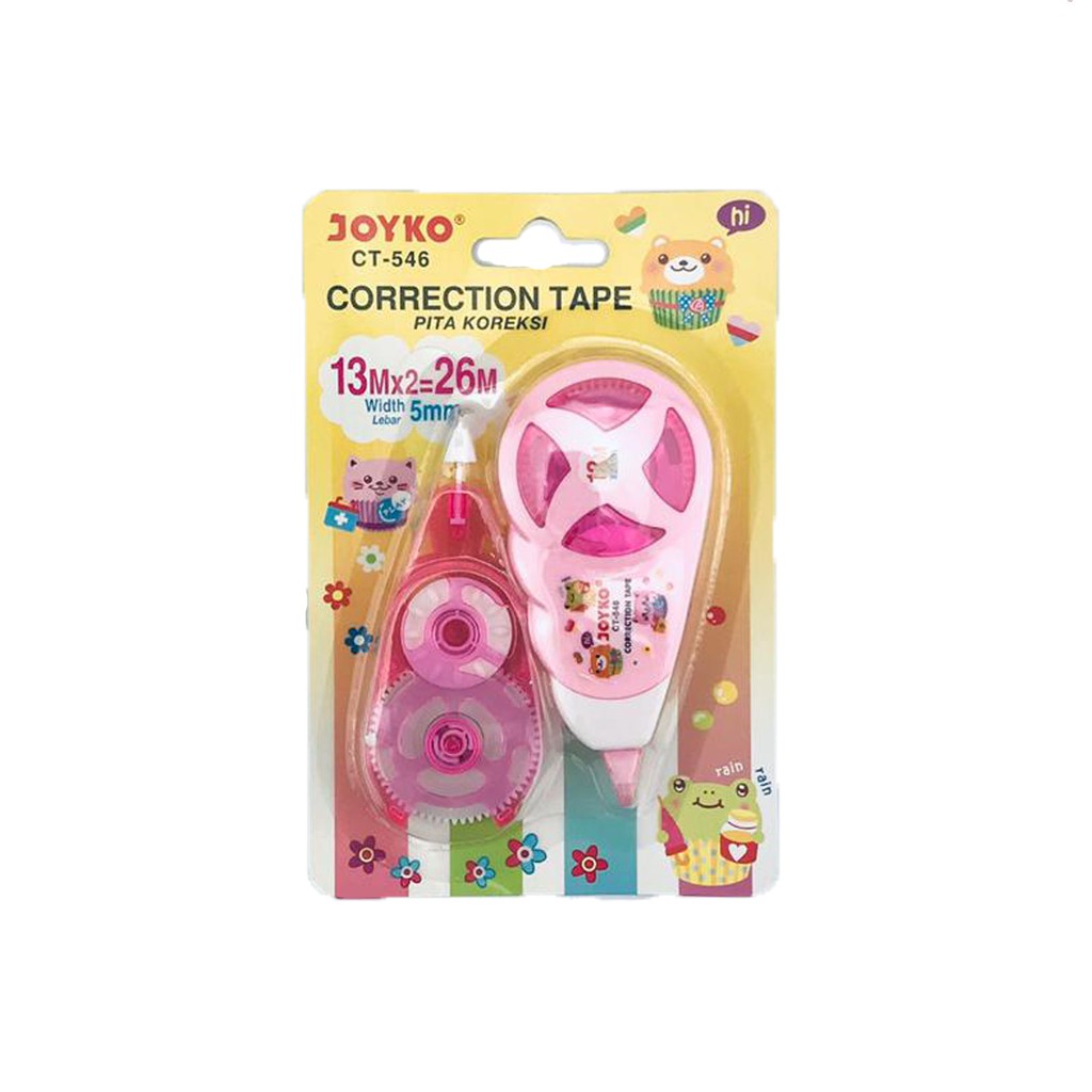 Joyko / Correction Tape / Tip-Ex Kertas Pita / 26m CT-546