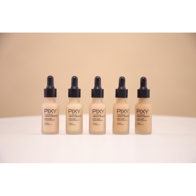 pixy stay last serum foundation