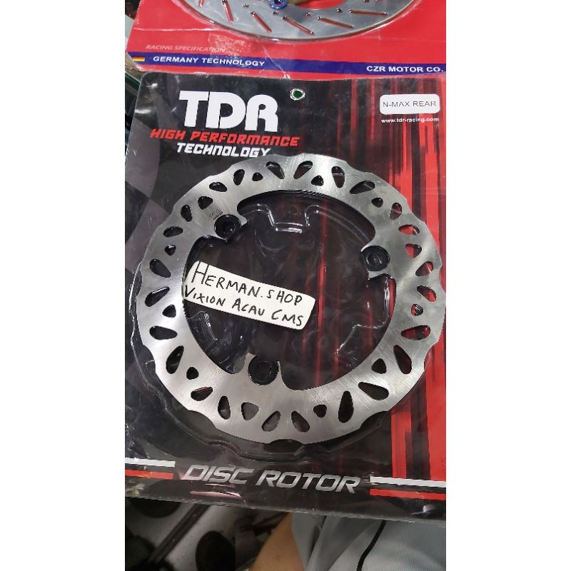 Disk Belakang Nmax TDR / Cakram belakang Nmax TDR / cakram depan Nmax tdr / cakram tdr nmax / disk p