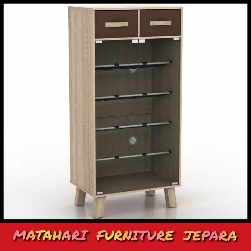 lemari rak sandal kayu jati kayu jati jepara