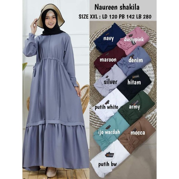Gamis Terbaru Gamis Murah Gamis Shakila Premium Gamis Polos Gamis Simple Gamis Shakila