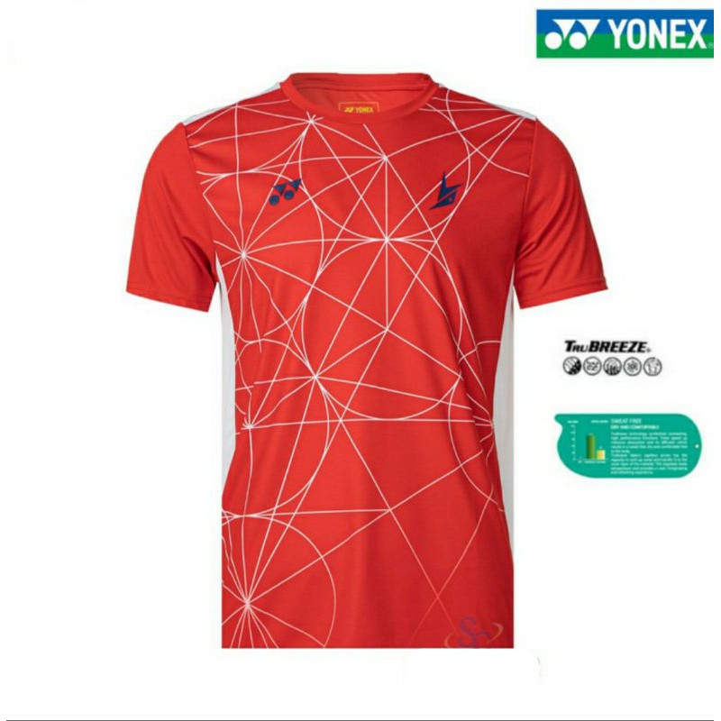 Jersey Yonex Lindan Edition 1808 COC Fiery Red