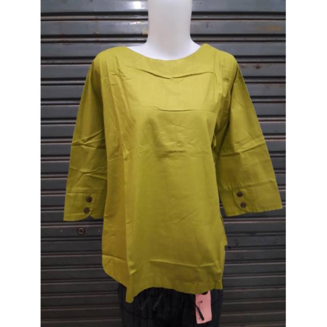 Blouse polos Katun Jepang fit to XL