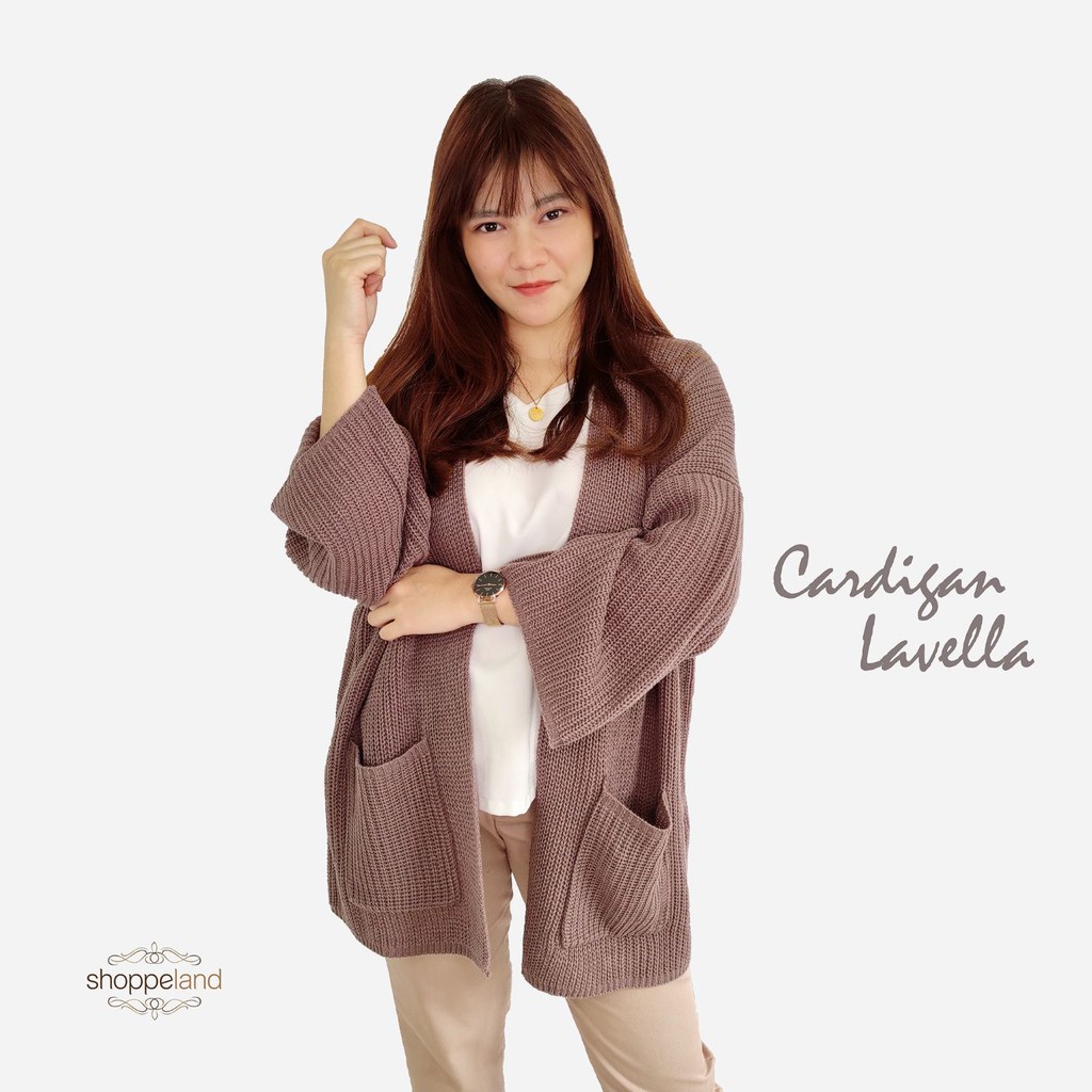 CARDIGAN RAJUT LAVELLA OVERSIZE-1