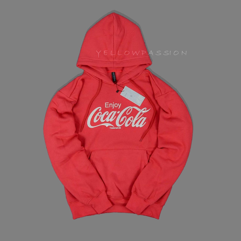H&M HOODIE COCA COLA ORIGINAL / Hoodie hnm H&M Coca Cola Red Hoodie HNM