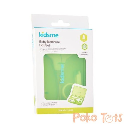 Kidsme Baby Manicure Box Set Gunting Kuku Bayi Anak Dengan Tempat Wadah