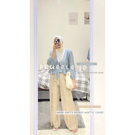 FLORY TOP BLOUSE OUTER • Blueble •-4