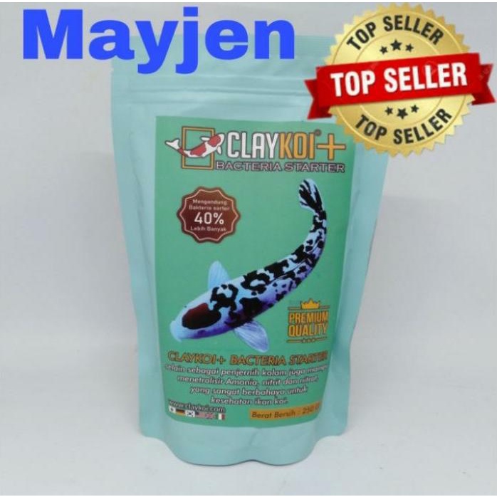 Jual Clay Koi Plus Bacteria Starter ClayKoi Tosca 250g Shopee Indonesia