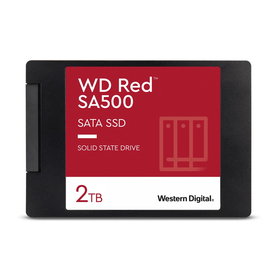 SSD WD Red SA500 NAS 2TB 3D NAND 2.5 Inch SATA - SSD WD Red 2TB SA500 &quot;Original&quot;