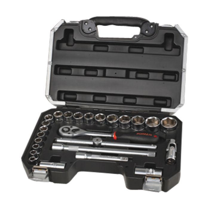 FIXMAN OMC-B4025M Socket Tools Set / Set Peralatan Kunci 25 Pcs