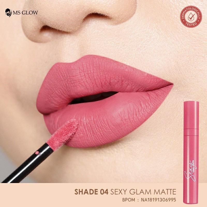 Ms Glow Sexy Glam Matte Original Lipstik ms glow lipmatte msglow