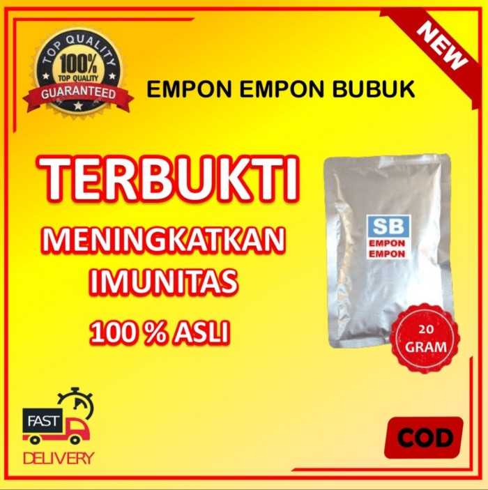 

Wedang Jamu Empon-empon Bubuk Herbal Alami Anti Jamur dan Antibakteri