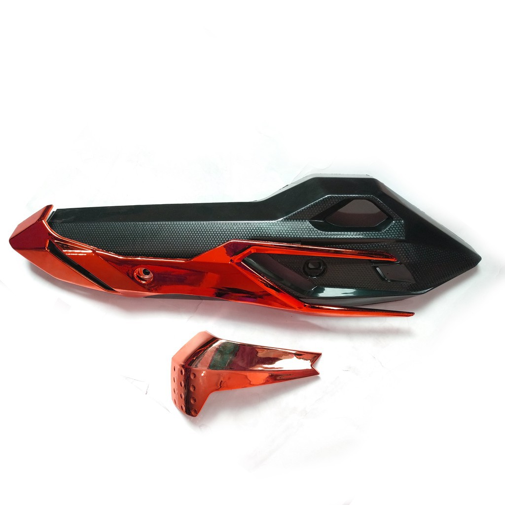Cover Tutup Knalpot/Pelindung Knalpot Honda Vario New 125 - 150 + Garnish Filter Variasi