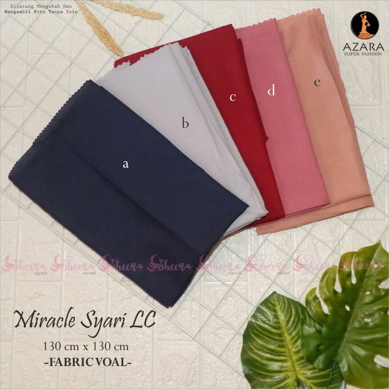 VOAL SYARI MIRACLE LASERCUT