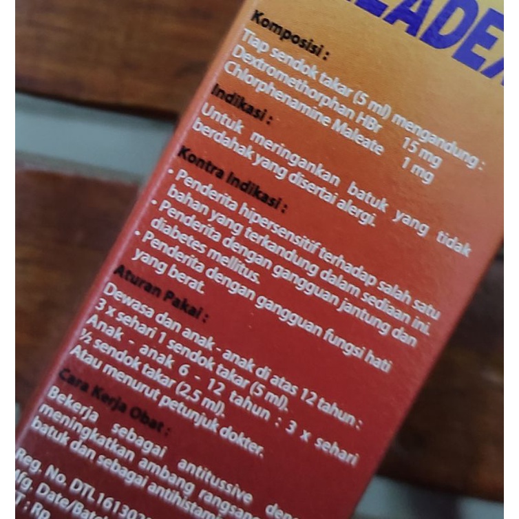 Siladex Antitussive 100 ML / Batuk tidak berdahak / Gatal Tenggorakan / Siladex Merah