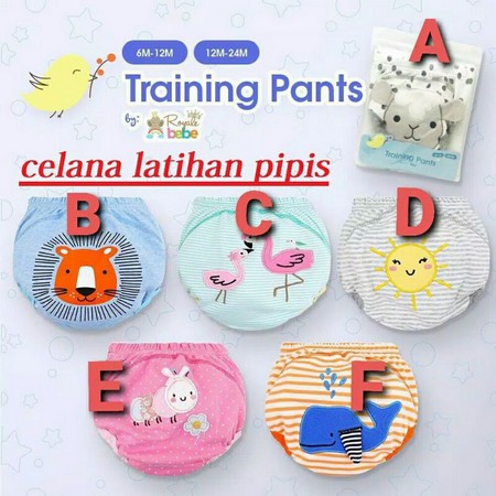 Training Pants Royale Bebe Diapers Clodi Popok Kain Shopee Indonesia