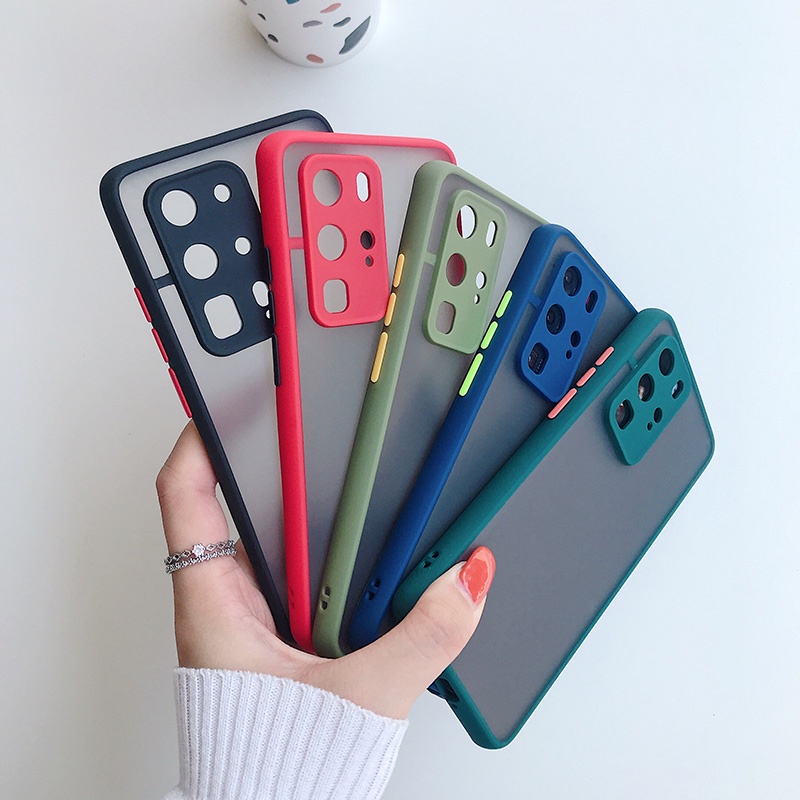 Soft Case Huawei P40 Pro + P30 Pro Soft My Choice Aero Color Button Matte