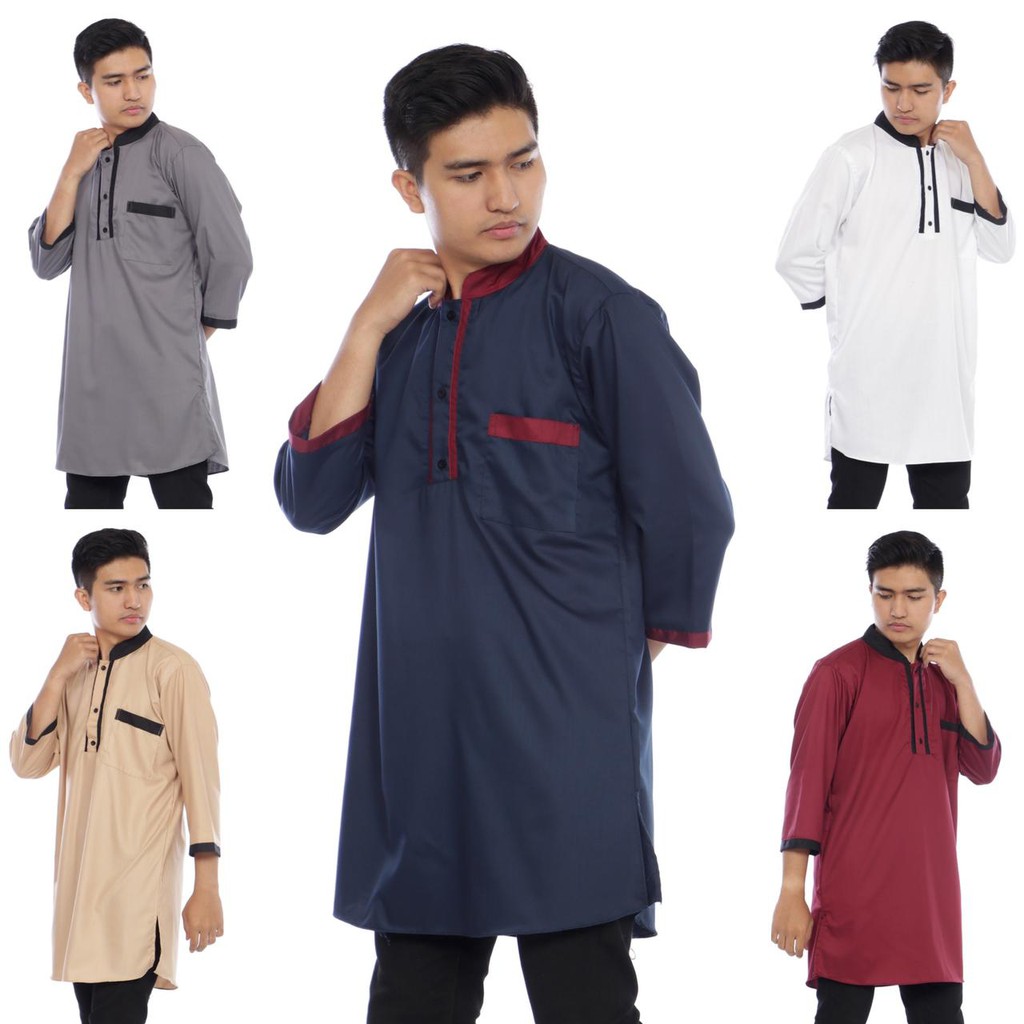 (Ada RealPicture)BAJU KOKO PRIA DEWASA KATUN TOYOBO PREMIUM KOKO MUSLIM COWO ATASAN LAKI LAKI LEBARA
