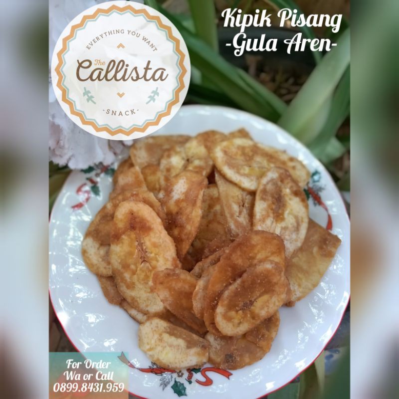 

Keripik pisang GULA AREN