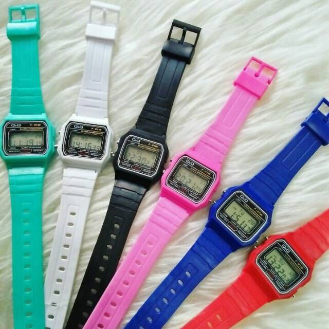 TERLARIS TERMURAH JAM TANGAN ANAK REMAJA QQ QNQ Q Q F91W
