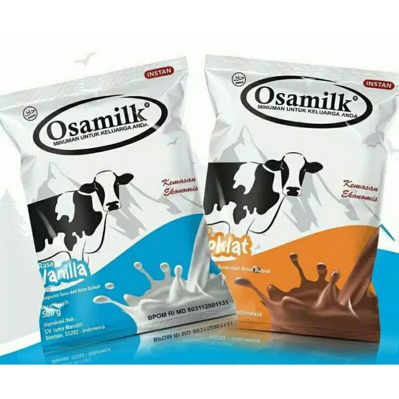 

OSAMILK Susu Bubuk 500gr - Susu Kesehatan & Penggemuk HALAL