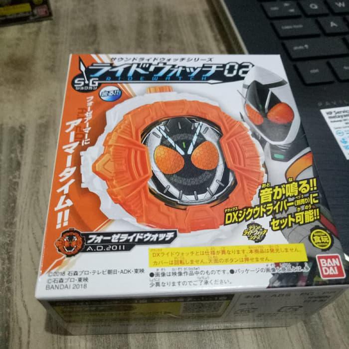 [mainan-hobi] SG Ridewatch Ride watch Kamen rider Zio zioh jioh Fourze candy toy