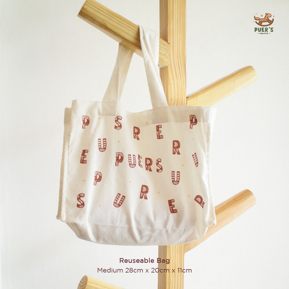 REUSEABLE BAG (TAS BELANJA/GROCERY BAG) PUER'S