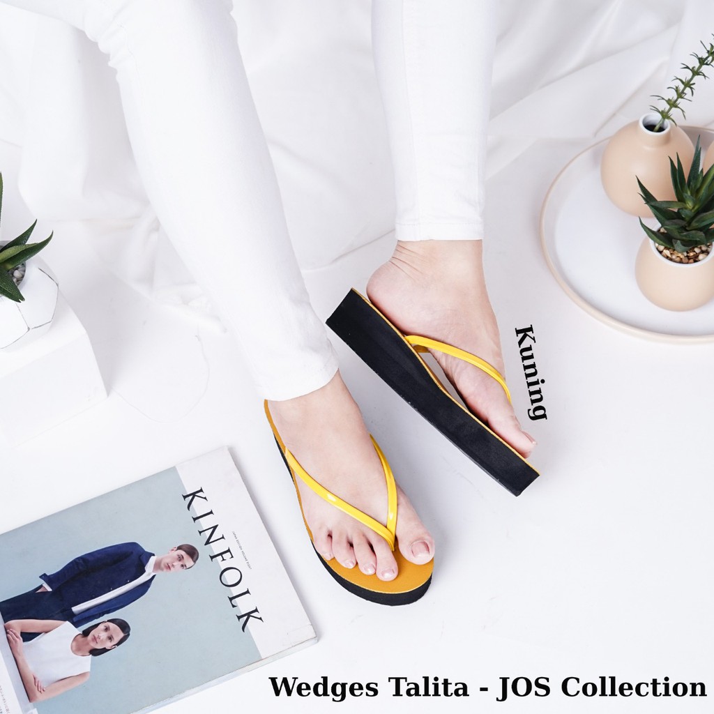 Sandal Wedges Wanita - Talita Tinggi 4 cm by JOS Collection