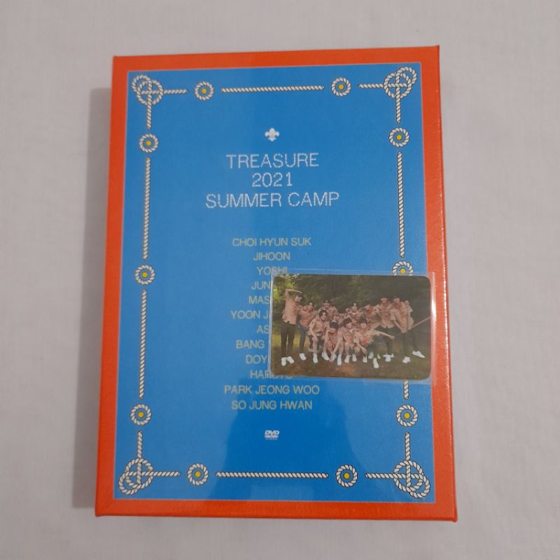 (BOOKED) DVD Treasure 2021 Summer Camp Sealed + POB Ktown4u