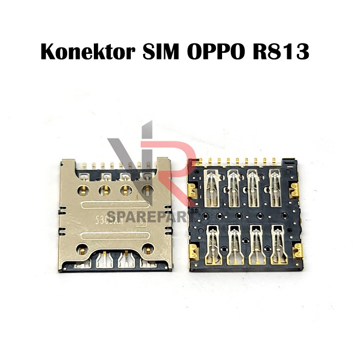 CONNECTOR SIM OPPO R813 KONEKTOR SIM CARD