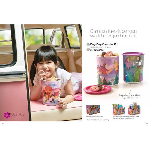 Dug Dug Canister Tupperware