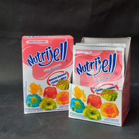 

NUTRIJELL ANEKA RASA 10GR | PERBOX (12 SACHET)