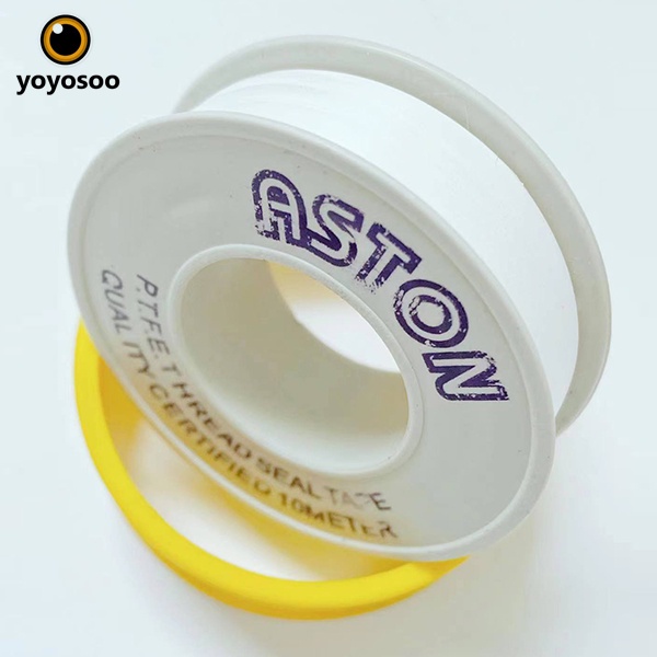 SEAL TAPE 12 x 0,075 MM x 10 METER ISOLASI PUTIH LENTUR UNTUK CEGAH BOCOR / PIPA KRAN-yoyosoo