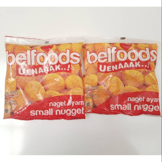 

Belfoods Uenaaak uenak Small Nugget 250gr- Naget nuget Ayam