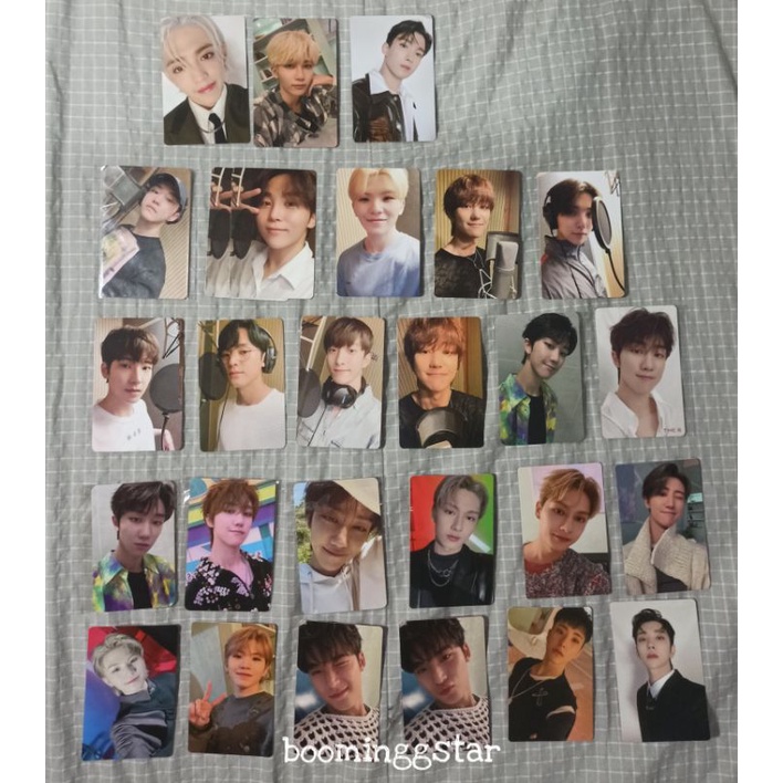 seventeen attacca carat ver semicolon wonwoo mingyu photocard