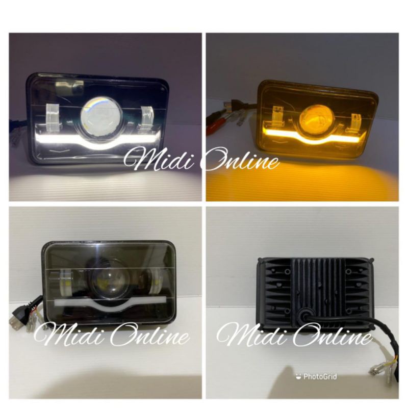 Lampu Daymaker Kotak - Lampu Daymaker Jeep - Lampu Utama Mobil