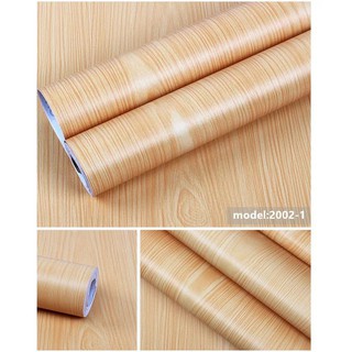 Paket HEMAT Wallpaper Sticker Dinding Motif TRIPLEK &amp; BAMBU