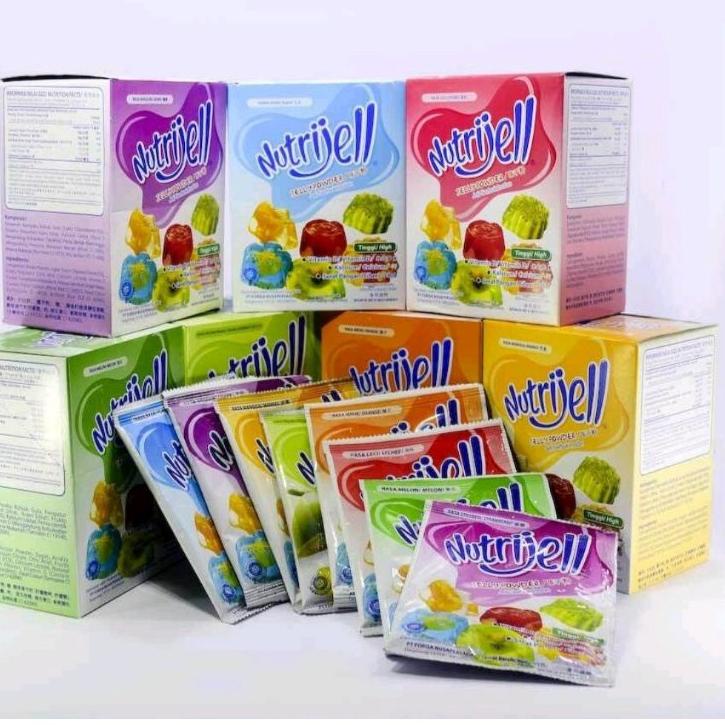 

READY 9421 Nutrijell buah 10gr 1 box isi 12 / Nutrijell coklat 20gr 1 pak isi 12 ㊤