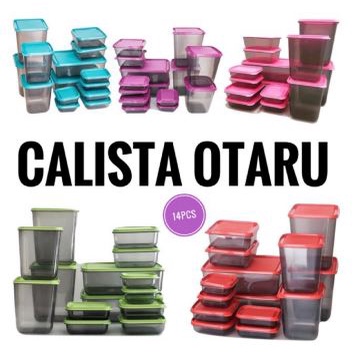 TOPLES CALISTA OTARU SMOKE SEALWARE / TOPLES PLASTIK SET ISI 14 PCS / TOPLES CALISTA 14PCS / CALISTA OTARU / TOPLES KOTAK / TOPLES SET