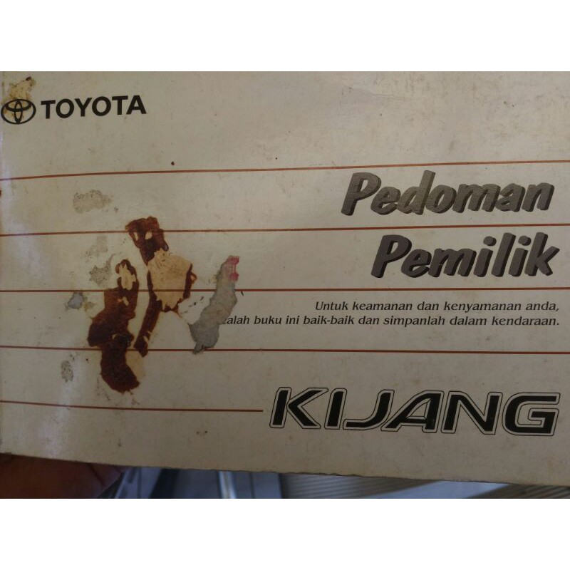 BUKU PANDUAN MANUAL KIJANG LGX LSX 1997 2000 KARBU