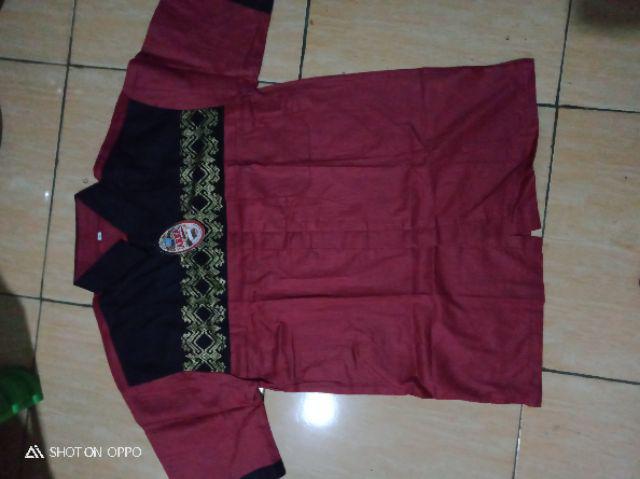 Barang Murah Baju Batik Pria Slimfit Modern Lengan Pendek Ada Saku Depan Ls 175 Keburu Habis