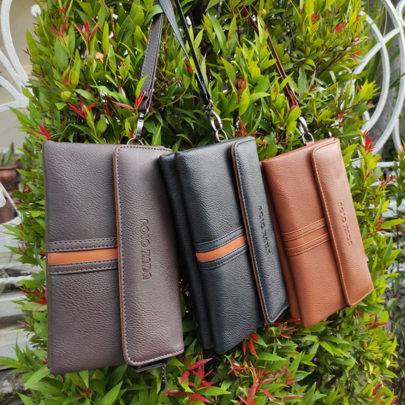 PLZ5 | Hand Bag Pria Original Premium Sintetis | Clutch Pria Tas Tangan Asli  Polozada